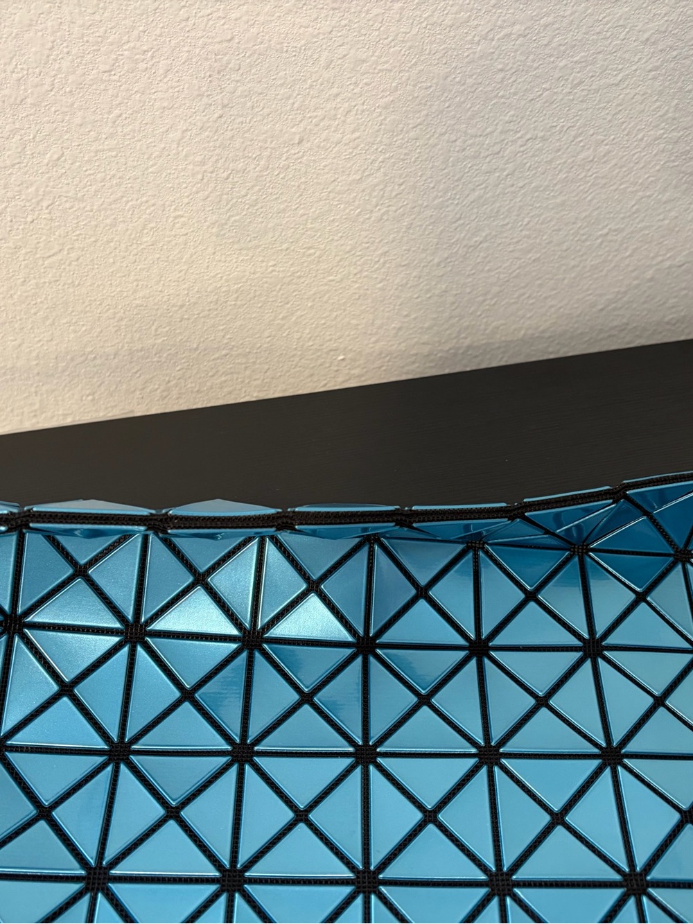 Issey Miyake Bao Bao Metallic Teal Geometric Tote - Picture 5 of 10